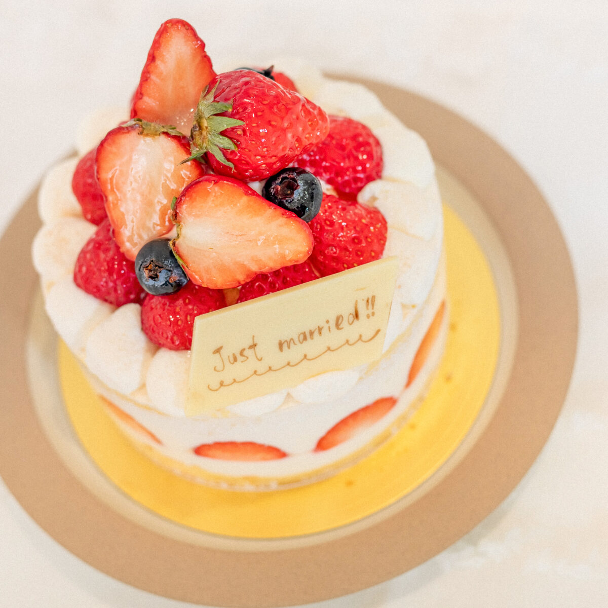 小さなケーキに込めた大きな幸せ