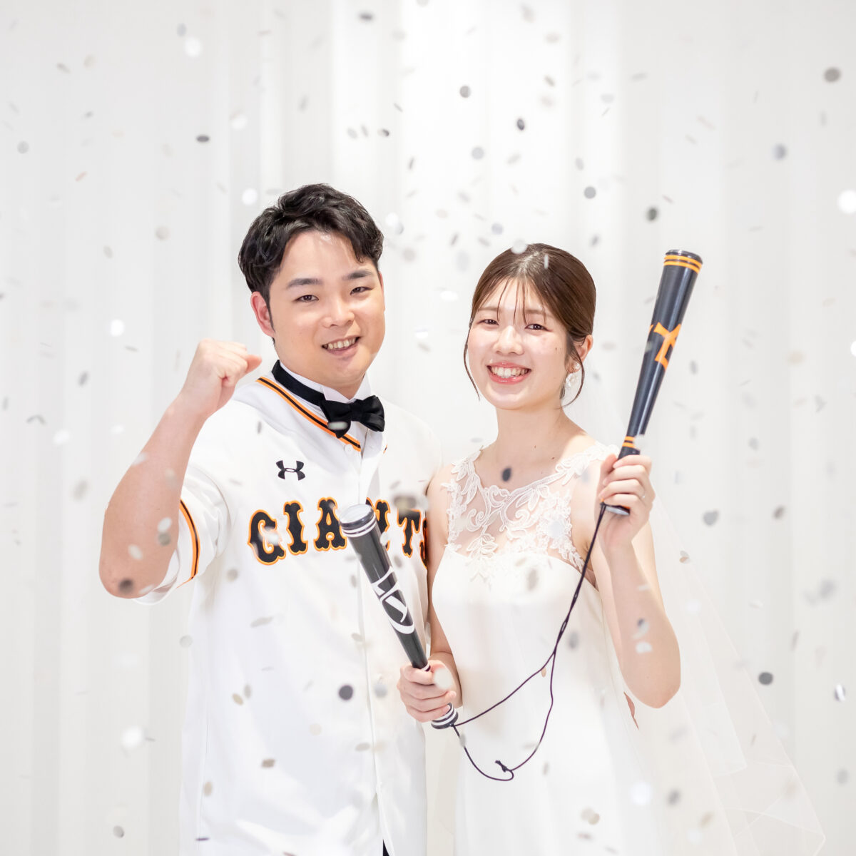 Playful Elegance ― “好き”を纏う、野球×Wedding Photo